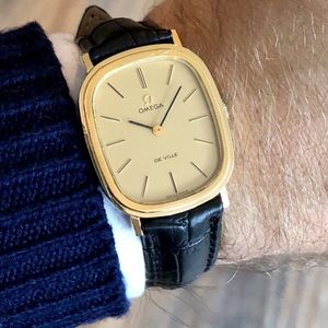 Omega De Ville Mechanical Vintage gold men’s watch